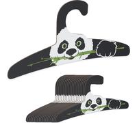 relaxdays Set de 20 cintres pour enfants Panda