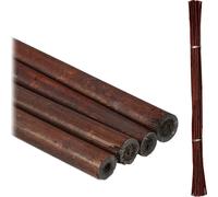 relaxdays Set de 25 tuteurs 105 cm