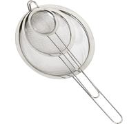 relaxdays Set de 3 passoires de cuisine