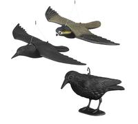 relaxdays Set de 3 pièces pour effrayer les pigeons