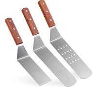 relaxdays Set de 3 spatules pour barbecue