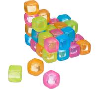 relaxdays Set de 36 glaçons réutilisables