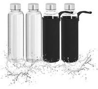relaxdays Set de 4 gourdes 500 ml