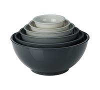 Relaxdays set de 6 saladiers en plastique