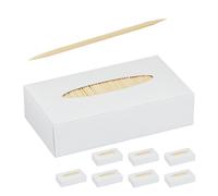 Relaxdays Set de 8000 cure-dents