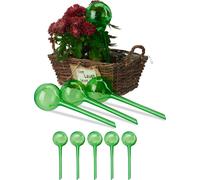relaxdays Set de 9 boules d'arrosage