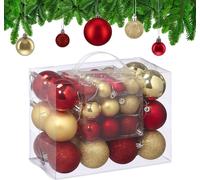 relaxdays Set de boules de Noël