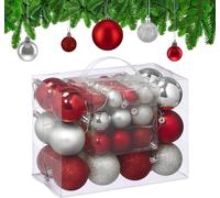 relaxdays Set de boules de Noël