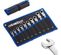 relaxdays Set de clés à molette flexibles 10 pcs.