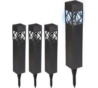 relaxdays Set de lampes solaires