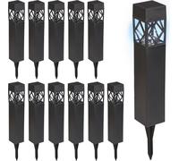 relaxdays Set de lampes solaires