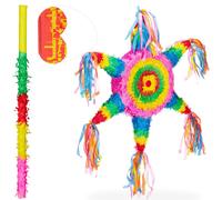 relaxdays Set de pinata 3 pièces étoile
