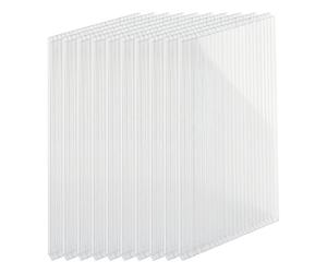 Relaxdays Set de plaques alvéolaires 4 mm