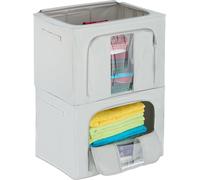 relaxdays Set de sacs de rangement