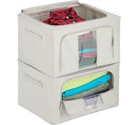 relaxdays Set de sacs de rangement