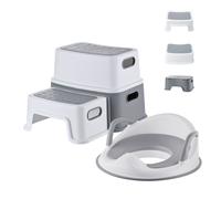 Relaxdays Siège WC enfant + marchepied