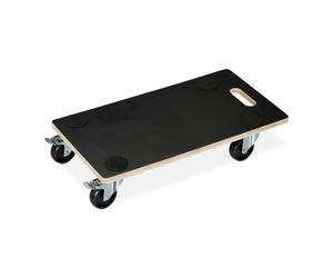 Relaxdays Socle roulant avec freins