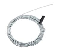 Relaxdays Spirale de nettoyage de tuyaux 10 m, nettoyage mécanique, Drainage,WC, douche, d’éviers, D 5 mm