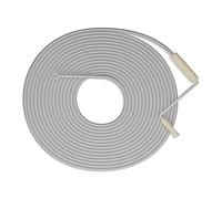 relaxdays Spirale de nettoyage de tuyaux Manivelle & griffe