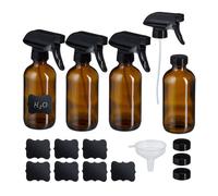 Relaxdays Spray vide en lot pratique de 4