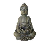 Relaxdays Statue Bouddha 30 cm avec lotus