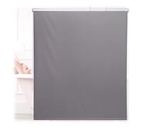 relaxdays Store de Baignoire, 140x240 cm, Rideau de Douche Hydrofuge, Plafond & fenêtre, Pare-Bain, Salle de Bain, Gris
