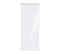 relaxdays Store de Baignoire, 80x240cm, Rideau de Douche Hydrofuge, Anti-éclaboussures, différentes Tailles, Transparent