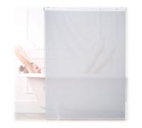 Relaxdays Store de baignoire blanc