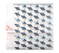 relaxdays Store de douche Triangles 140,0 x 240,0 cm