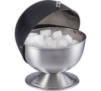 relaxdays Sucrier en acier inoxydable