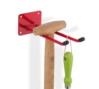 relaxdays Support d'appareils rouge en acier