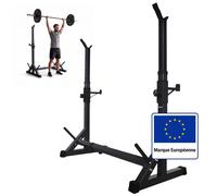 Relaxdays Support de barre réglable