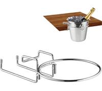 relaxdays Support de seau à champagne pour la table