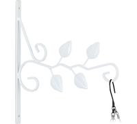 relaxdays Support de suspension pour fleurs avec feuilles