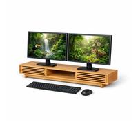 Relaxdays Support écran, 3 compartiments