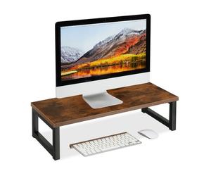 Relaxdays Support écran PC au design industriel