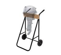 Relaxdays Support moteur hors-bord acier et bois