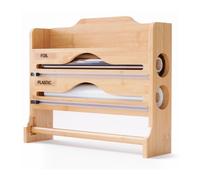 Relaxdays Support mural pour rouleaux de cuisine