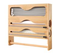 Relaxdays Support mural pour rouleaux de cuisine