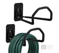 Relaxdays Supports muraux pour tuyaux, x2