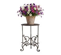 Relaxdays Support plantes en fonte antique