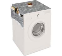 relaxdays Support pour machine à laver avec poches