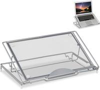 relaxdays Support pour ordinateur portable pliable