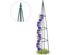 relaxdays Support pour plantes grimpantes 190 cm noir