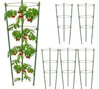 relaxdays Support pour plantes grimpantes 45 cm, 6 pièces