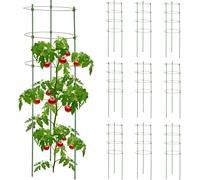 relaxdays Support pour plantes grimpantes 90 cm Set de 10 pièces