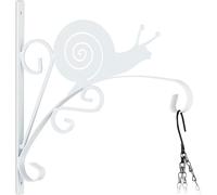 relaxdays Support pour pots de fleurs avec vis sans fin