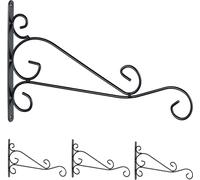 relaxdays Support pour pots de fleurs, set de 4 pièces