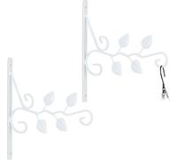 relaxdays Support pour suspensions florales, set de 2 feuilles