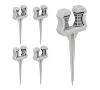 Relaxdays Support pour tuyau en lot de 5